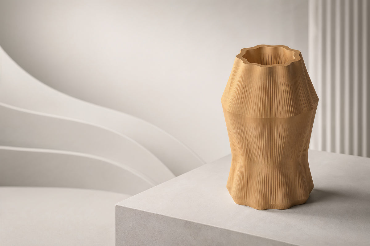 A curated group of original ShapEVO 3D-printed design concepts