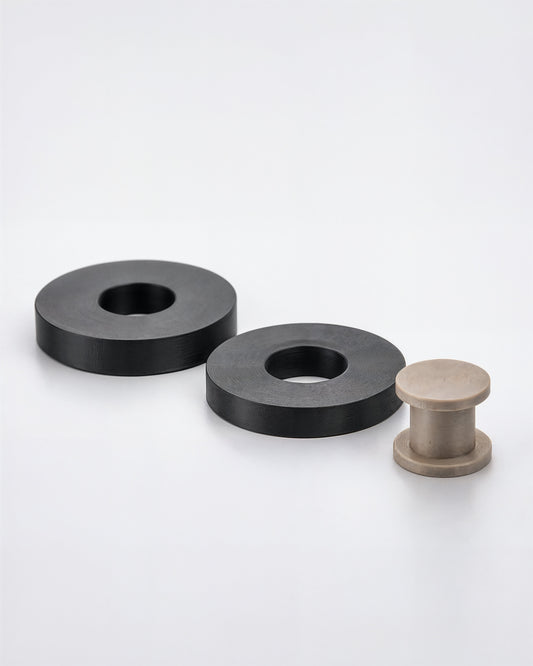 AI-assisted photorealistic visualization of the original ShapEVO three-piece Orbit fidget concept
